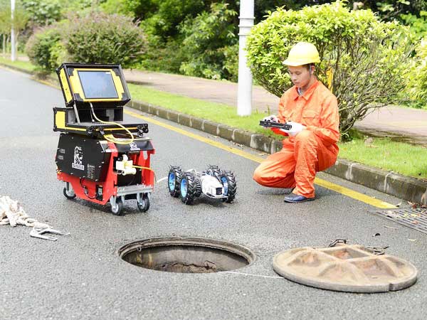 加查管道机器人检测