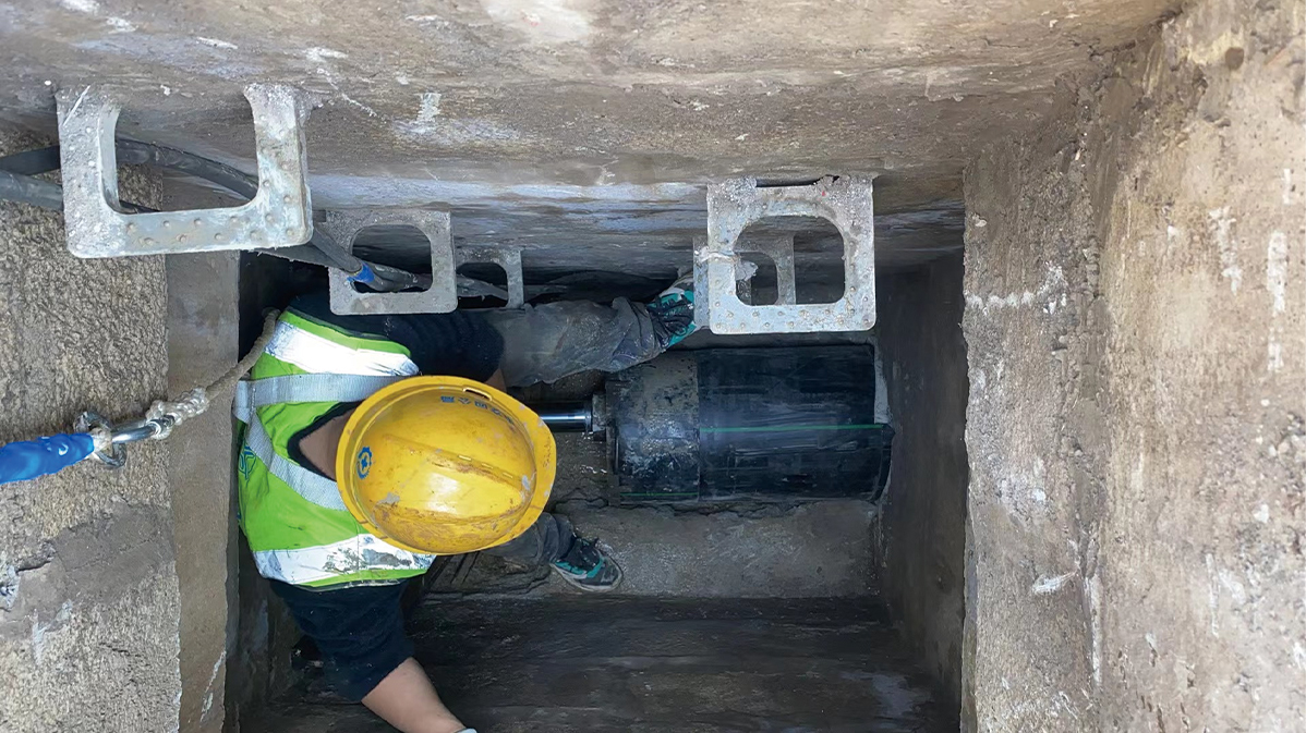 加查HDPE短管内衬法